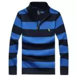 polo-ralph lauren pulls hommes 2019U chute hiver haut col 3202 blue stripes